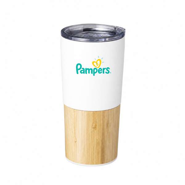 Copo térmico fibra de bambu personalizado