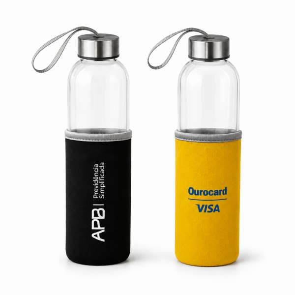 Garrafas de Vidro Personalizada