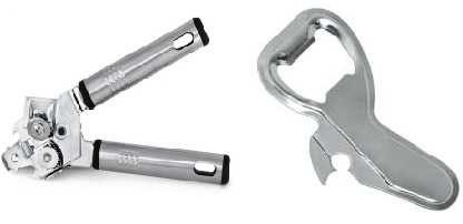 Abridor de garrafa e lata