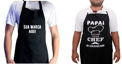Avental personalizado masculino