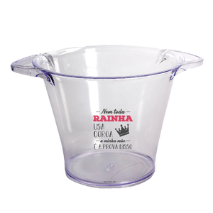 Balde de gelo personalizado eventos