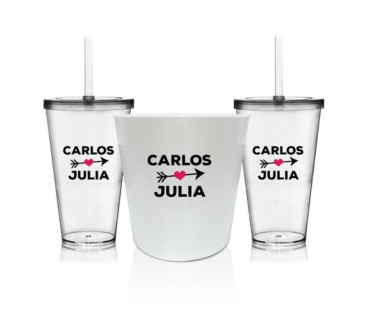 Balde de pipoca dia dos namorados