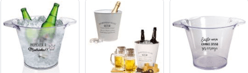 Baldinho de Gelo Personalizado