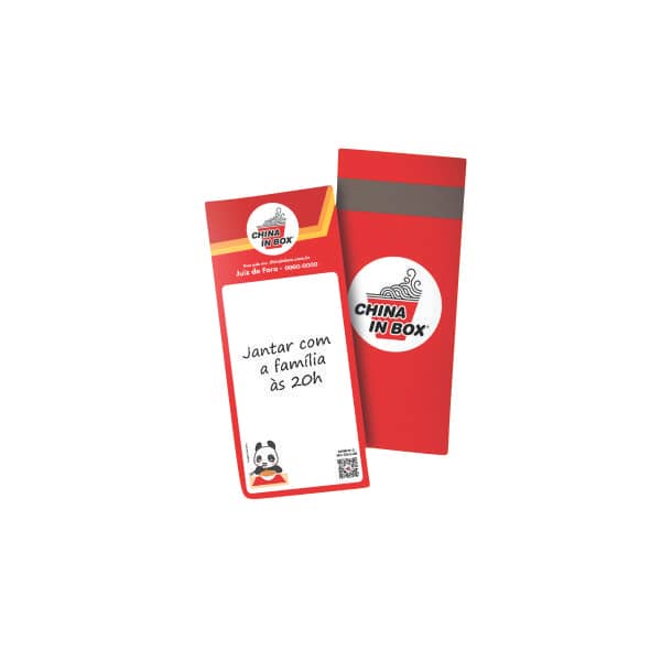 Bloco de Recados Magnético – Design