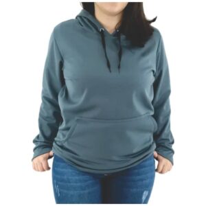 Blusa De Frio Feminina Moletom Liso Casaco Canguru