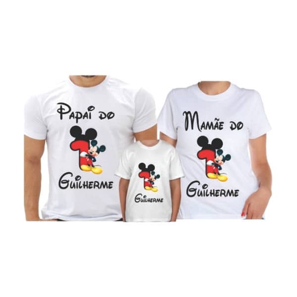 Camisetas personalizadas para aniversário