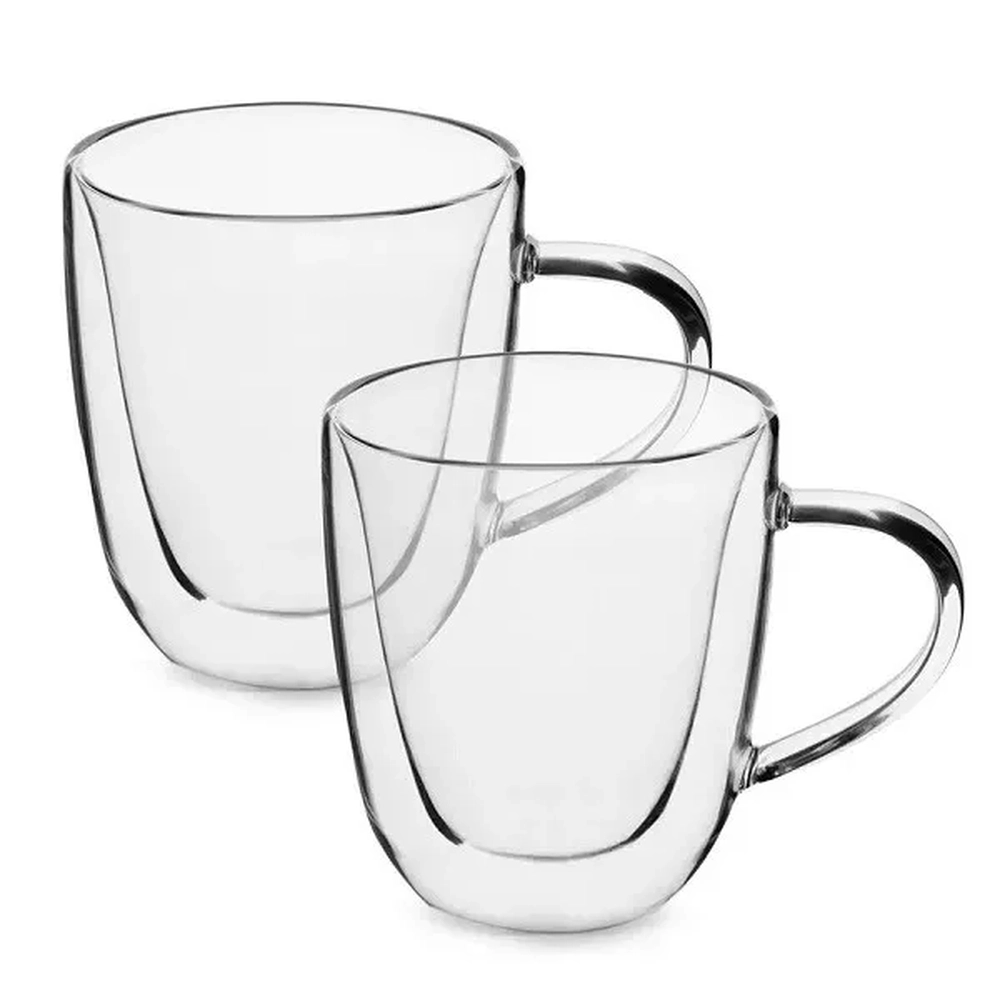 Caneca de Vidro Duplo