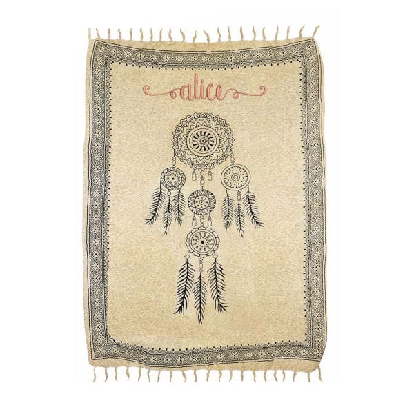 Canga de Praia Personalizada com Nome