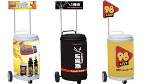 Carrinho Cooler Balcão e Testeira