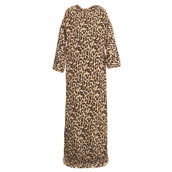 Cobertor Com Mangas Onça Bege