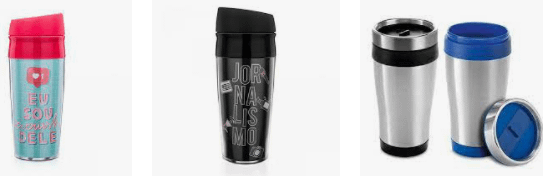 Copo térmico para viagem personalizado