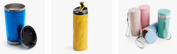 Copo térmico personalizado colorido