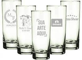 Copos Personalizados de Vidro