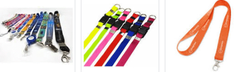 Cordão personalizado para crachá