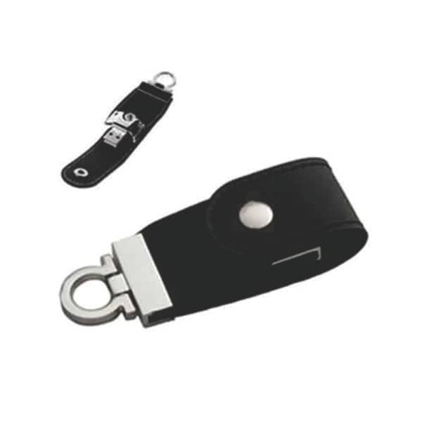 Embalagem para Pen Drive de Couro Personalizado