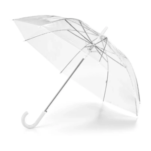 Guarda chuva transparente personalizado