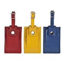 Identificador De Bagagem De Couro