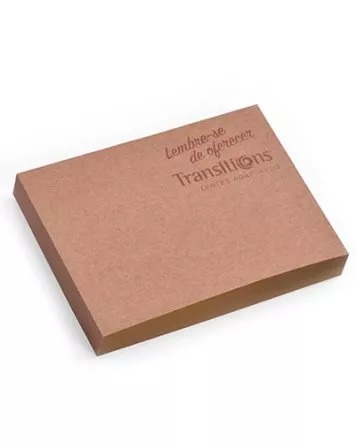 Mini bloco de anotações para brindes