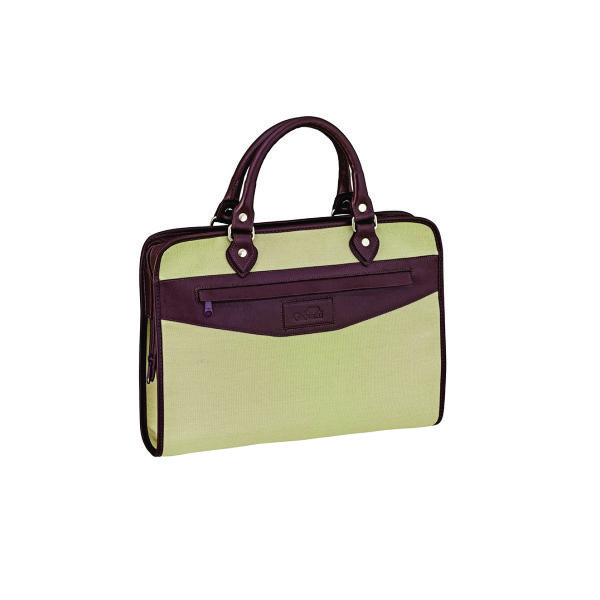 Maleta com Bolso Externo e Alça de Mão