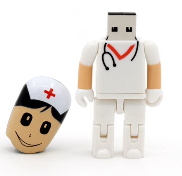 Pen drive 4gb promocional enfermeiro