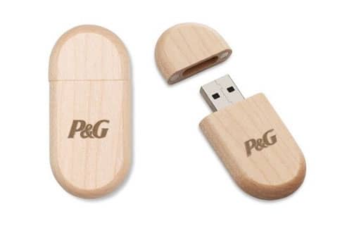 Pen Drive Bambu Reto Personalizado