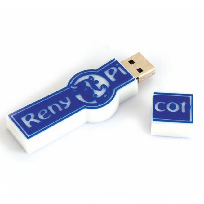 Pen drive emborrachado para brindes