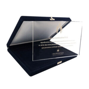 Placas de homenagem personalizadas