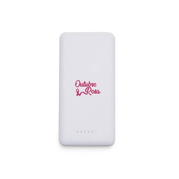 Power Bank Outubro Rosa
