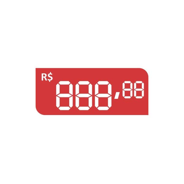 Precificador TAG de Preço Várias Cores