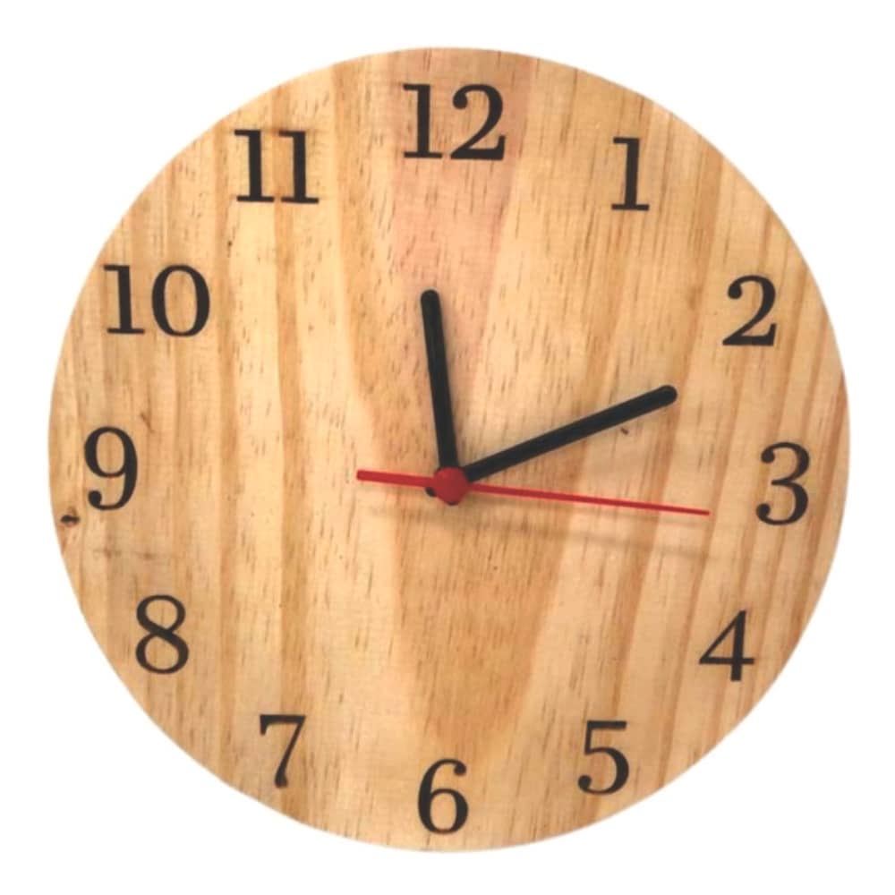 Relógio de Parede Personalizado Tipo Craft