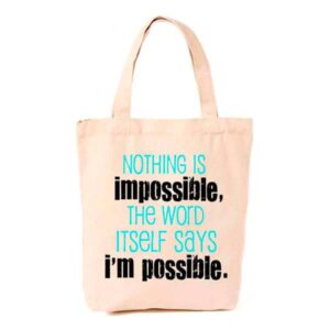 Ecobag de Lona 40x40 CM