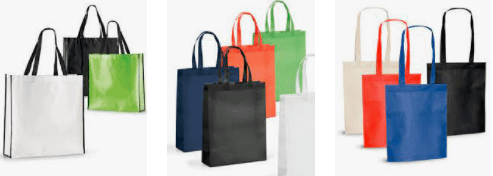 Sacolas Reciclaveis em TNT Personalizadas