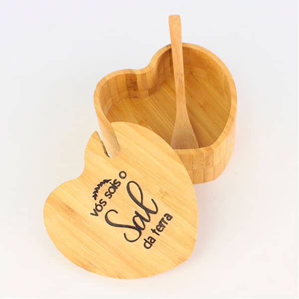 Saleiro Coração Personalizado