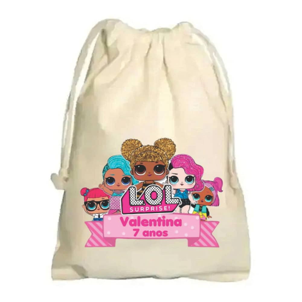 Saquinho De Algodão Cru Personalizado Ecologico