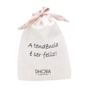 Saquinho de Algodão Cru Personalizado