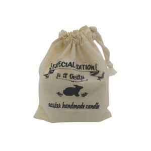 Saquinhos Algodão Cru Personalizado C/ Cordão