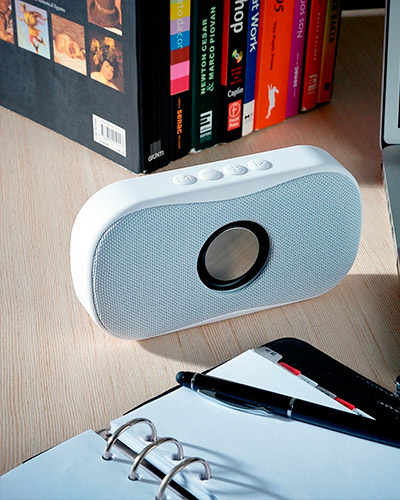 Caixa de som multimídia personalizada