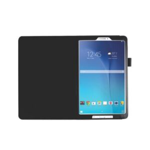 Capa em Couro Sintético Preto para Ipad