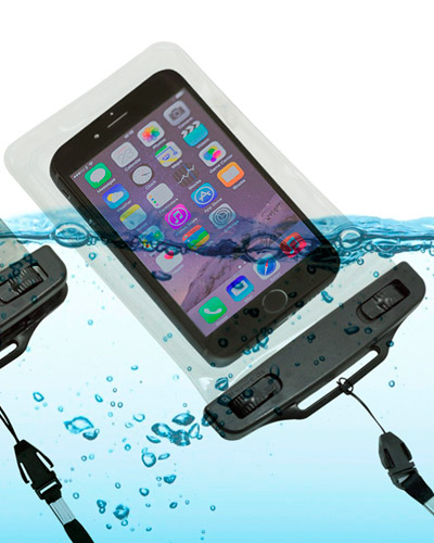 Capa para celular à prova d’água personalizada