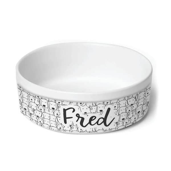 Comedouro Pet Com Nome