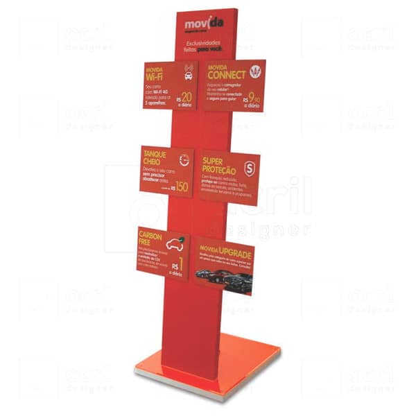 Orçamento de Totem de Mdf Valinhos