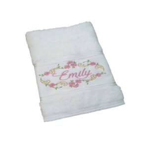 Toalha de Banho Bordada Personalizada