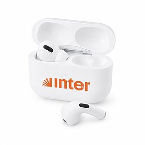 Fone de Ouvido Bluetooth Touch com Case Carregador Brilhante