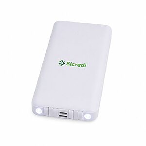 Power Bank 10.000mAh com Lanterna e Multissaídas