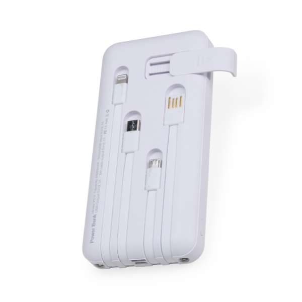 Power Bank 10.000mAh com Lanterna e Multissaídas